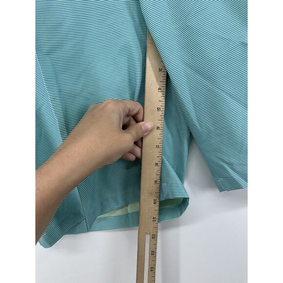 Adidas Golf Ultimate 365 Heather Stripe Green Golf Shorts Size 38 EA2920 NWT $70 - Picture 4 of 11